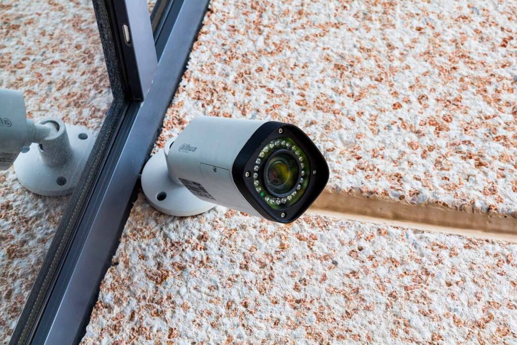 Caméra de surveillance pour la page SAAS Sécurité